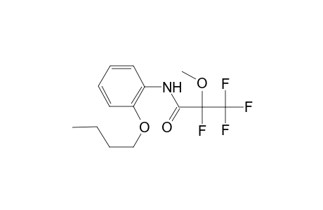 Propanamide, N-(2-butoxyphenyl)-2,3,3,3-terafluoro-2-methoxy-