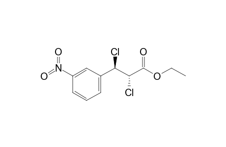 Ethyl 2,3-dichloro-3-(m-nitrophenyl)propanoate