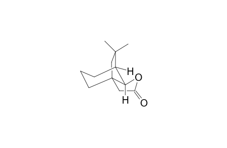 (3aRS,7SR,7aRS)-5,6,7,7a-Tetrahydro-8,8-dimethyl-4H-3a,7-ethanobenzofuran-2(3H)-one