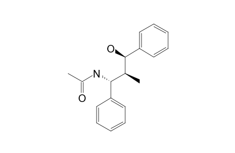 (1R*,2S*,3R*)-3-ACETAMIDO-2-METHYL-1,3-DIPHENYL-1-PROPANOL