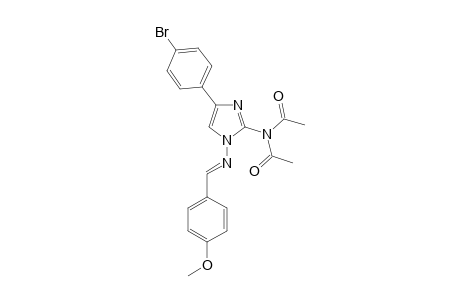N-Acetyl-N-[4'-(p-bromophenyl)-1'-(4"-methoxyphenylmethylene)amino]-1H-imidazol-2'-yl}-acetamide