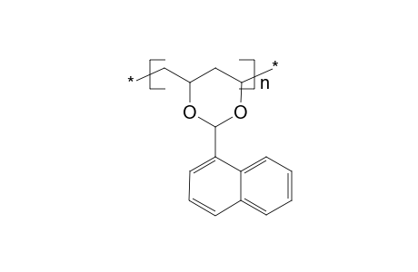 Poly[2-(1-naphthyl)-1,3-dioxane-4,6-diylmethylene]