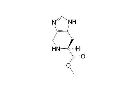 (6S)-4,5,6,7-tetrahydro-3H-imidazo[4,5-c]pyridine-6-carboxylic acid methyl ester