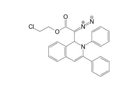 2-Chloroethyl 2-diazo-2-(2,3-diphenyl-1,2-dihydroisoquinolin-1-yl)acetate