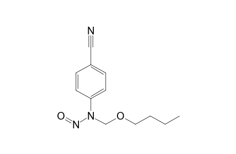 N-Nitroso-N-(n-butoxymethyl)-4-cyanophenylamine