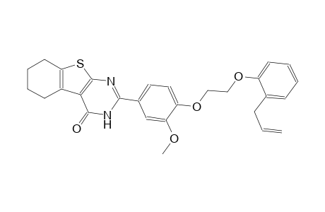 benzo[4,5]thieno[2,3-d]pyrimidin-4(3H)-one, 5,6,7,8-tetrahydro-2-[3-methoxy-4-[2-[2-(2-propenyl)phenoxy]ethoxy]phenyl]-