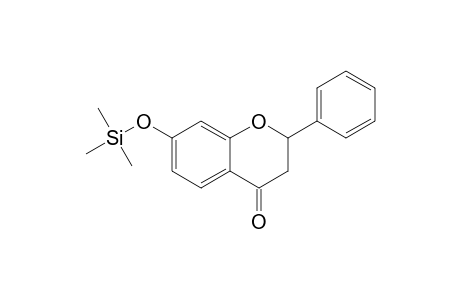 Flavanone <7-hydroxy->, mono-TMS