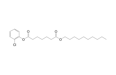 Pimelic acid, 2-chlorophenyl decyl ester