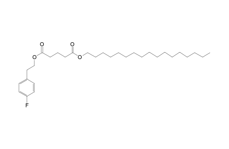 Glutaric acid, 2-(4-fluorophenyl)ethyl heptadecyl ester