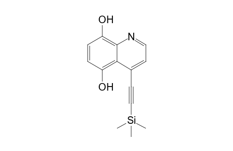 5,8-Dihydroxy-4-(trimethylsilylethynyl)quinoline