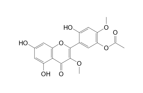 5'-acetoxy-5,7,2'-trihydroxy-3,4'-dimethoxyflavone