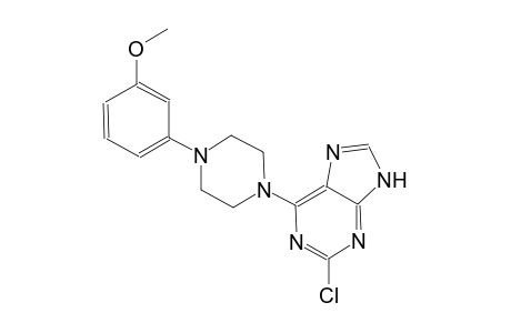 9H-purine, 2-chloro-6-[4-(3-methoxyphenyl)-1-piperazinyl]-