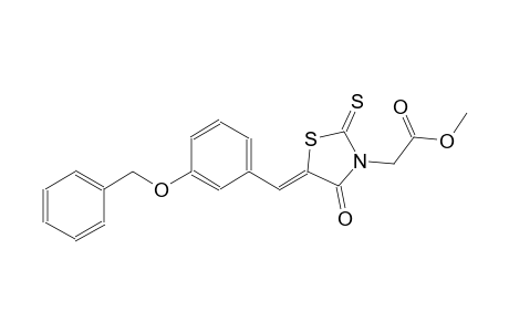 3-thiazolidineacetic acid, 4-oxo-5-[[3-(phenylmethoxy)phenyl]methylene]-2-thioxo-, methyl ester, (5Z)-