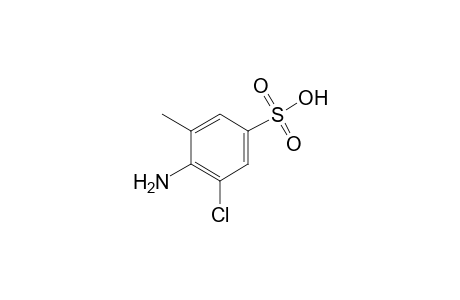 4-amino-5-chloro-m-toluenesulfonic acid
