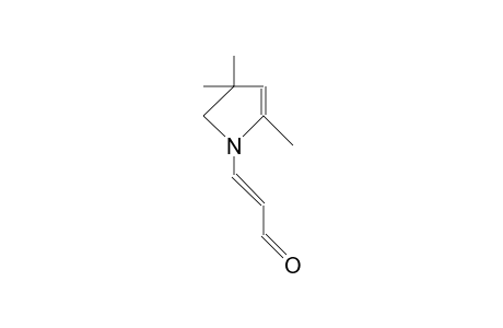 3-(2',4',4'-Trimethyl.delta.2'-pyrrolin-1'-yl)-acrolein