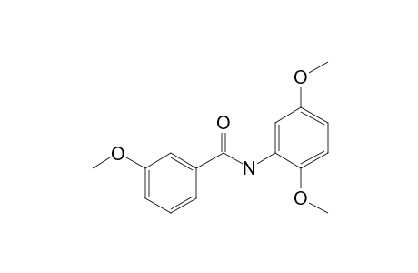 Benzamide, N-(2,5-dimethoxyphenyl)-3-methoxy-