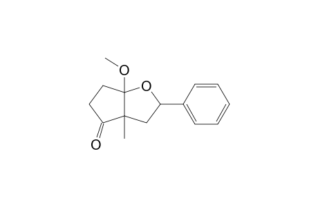 1-Methoxy-5-methyl-6-oxo-3-phenyl-2-oxabicyclo[3.3.0]octane