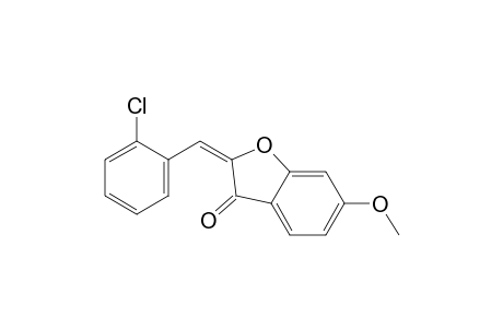 3(2H)-Benzofuranone, 2-[(2-chlorophenyl)methylene]-6-methoxy-, (E)-