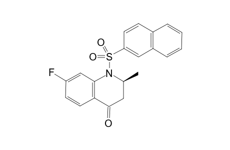 (S)-7-fluoro-2-methyl-1-(naphthalene-2-sulfonyl)-2,3-dihydro-1H-quinolin-4-one