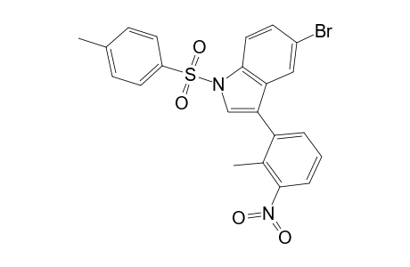 5-Bromo-3-(2-methyl-3-nitrophenyl)-1-[(4-methylphenyl)sulfonyl]-1H-indole