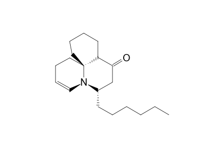 (1R,6S,7S)-7-Hexyl-6-aza-tricyclo[8.4.0.0*1,6*]tetradec-4-en-9-one