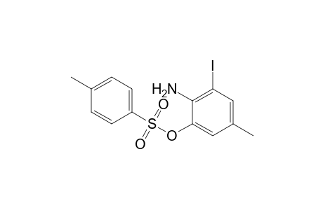 4-Toluenesulfonic acid 2-amino-3-iodo-5-methylphenyl ester