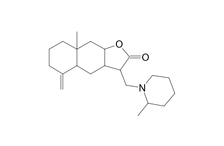 8a-Methyl-5-methylene-3-(2-methyl-piperidin-1-ylmethyl)-decahydro-naphtho[2,3-b]furan-2-one