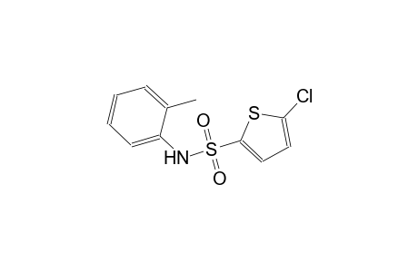 5-chloro-N-(2-methylphenyl)-2-thiophenesulfonamide