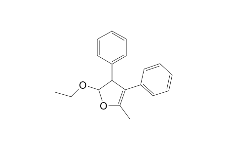 2-Ethoxy-5-methyl-3,4-diphenyl-2,3-dihydrofuran