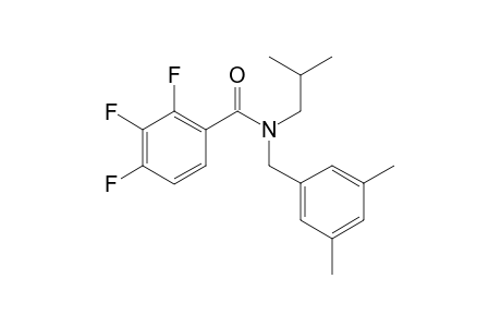 Benzamide, 2,3,4-trifluoro-N-(3,5-dimethylbenzyl)-N-isobutyl-