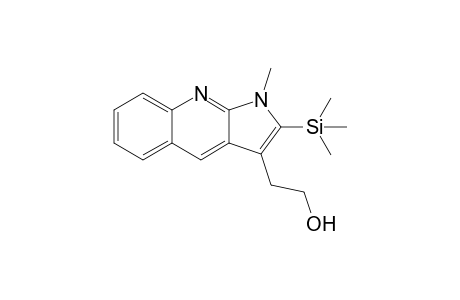 2-(1-Methyl-2-trimethylsilylpyrrolo[2,3-b]quinolin-3-yl)ethanol