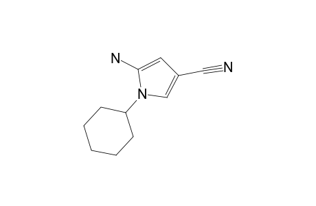 2-AMINO-4-CYANO-1-CYCLOHEXYL-PYRROLE