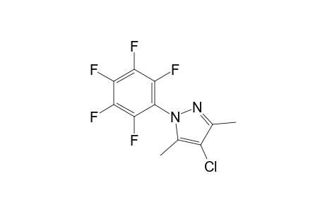4-Chloro-3,5-dimethyl-1-(perfluorophenyl)pyrazole
