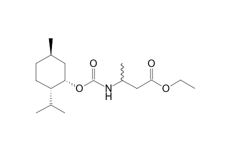 ethyl 3-[[(1S,2S,5R)-2-isopropyl-5-methyl-cyclohexoxy]carbonylamino]butanoate