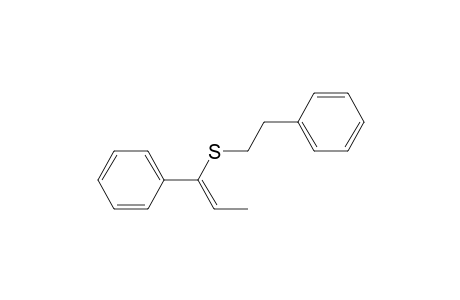 Phenethyl 1-phenylpropen-1-yl sulfide