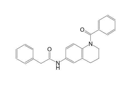 N-(1-benzoyl-1,2,3,4-tetrahydro-6-quinolinyl)-2-phenylacetamide