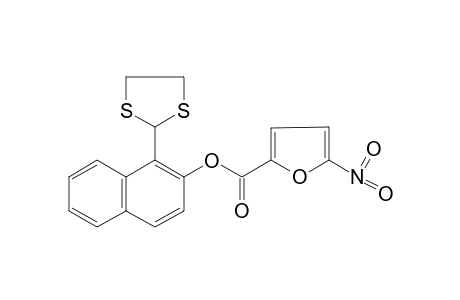 1-(1,3-dithiolan-2-yl)-2-naphthol, 5-nitro-2-furoate
