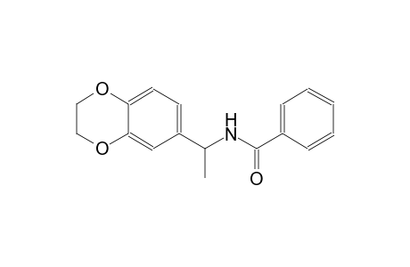 N-[1-(2,3-dihydro-1,4-benzodioxin-6-yl)ethyl]benzamide