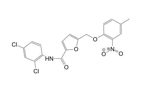 N-(2,4-dichlorophenyl)-5-[(4-methyl-2-nitrophenoxy)methyl]-2-furamide