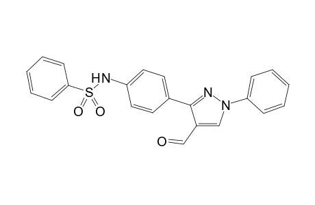 N-(4-(4-Formyl-1-phenyl-1H-pyrazol-3-yl)phenyl)benzenesulfonamide