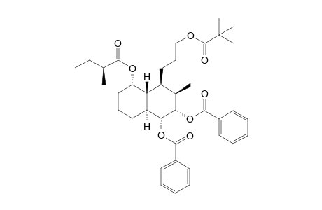 (1 'S,2'R,3'S,4'R,4a'S,8'S,8a'R)-3-{2'-methyl-3 ',4'- Dibenzoyloxy-8'-[( S)-2-methylbutanoyloxy]decahydronapthalen-1'-yl )propyl pivalate