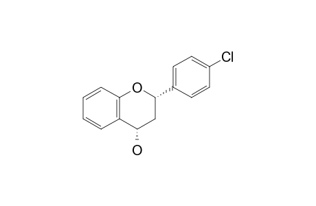 (2S,4S)-2-(4-chlorophenyl)chroman-4-ol