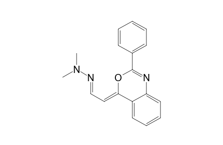 (Z)-4-(Formylmethylene)-2-phenyl-4H-benz-3,1-oxazine N,N-Dimethylhydrazone