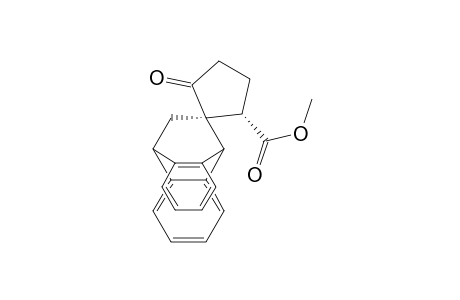 Spiro[cyclopentane-1,11'-[9,10]ethanoanthracene]-2-carboxylic acid, 9',10'-dihydro-5-oxo-, methyl ester, cis-(.+-.)-