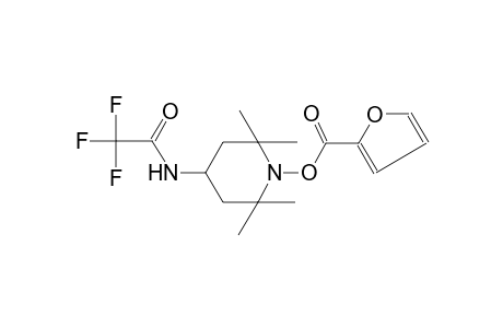 acetamide, 2,2,2-trifluoro-N-[1-[(2-furanylcarbonyl)oxy]-2,2,6,6-tetramethyl-4-piperidinyl]-