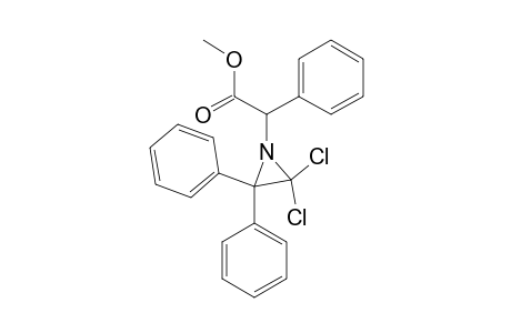 METHYL_2-(2,2-DIPHENYL-3,3-DICHLOROAZIRIDIN-1-YL)-2-PHENYLACETATE