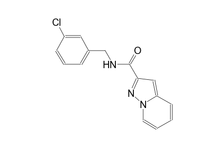 pyrazolo[1,5-a]pyridine-2-carboxamide, N-[(3-chlorophenyl)methyl]-
