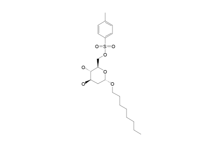 OCTYL-2-DEOXY-6-O-TOSYL-ALPHA-D-ARABINOHEXOPYRANOSIDE