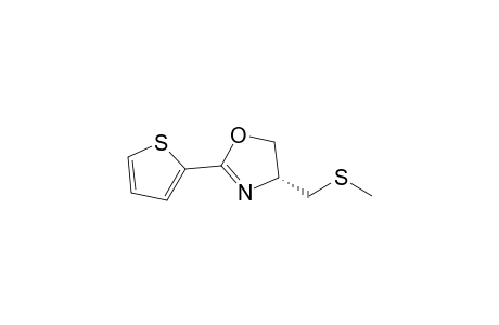 (4R)-4-(methylsulfanylmethyl)-2-(2-thienyl)-4,5-dihydrooxazole