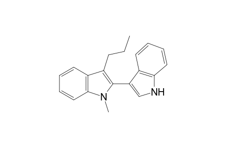 2-(Indol-3'-yl)-1-methyl-3-propylindole